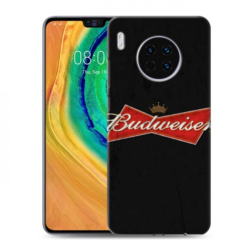 Дизайнерский пластиковый чехол для Huawei Mate 30 Budweiser