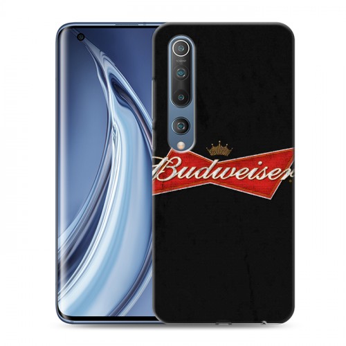 Дизайнерский пластиковый чехол для Xiaomi Mi 10 Budweiser