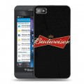 Дизайнерский пластиковый чехол для BlackBerry Z10 Budweiser