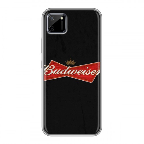 Дизайнерский пластиковый чехол для Realme C11 Budweiser