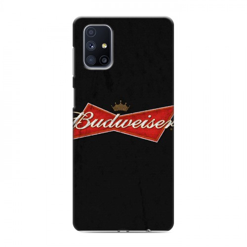 Дизайнерский пластиковый чехол для Samsung Galaxy M51 Budweiser