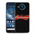 Дизайнерский силиконовый чехол для Nokia 8.3 Budweiser