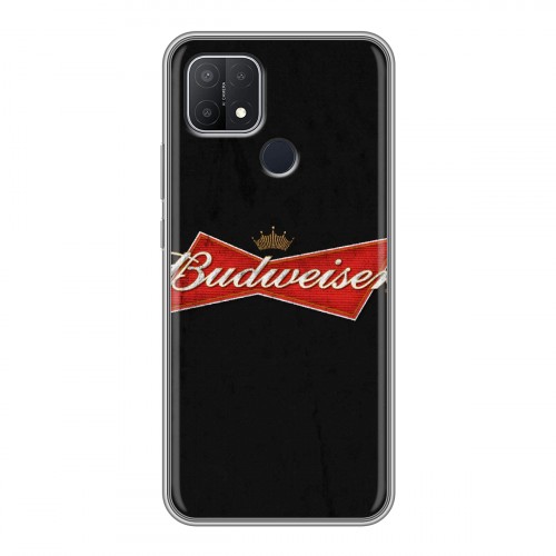 Дизайнерский силиконовый чехол для OPPO A15 Budweiser