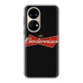 Дизайнерский силиконовый чехол для Huawei P50 Pro Budweiser