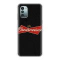 Дизайнерский силиконовый чехол для Nokia G11 Budweiser