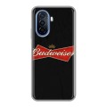 Дизайнерский силиконовый чехол для Huawei Nova Y70 Budweiser