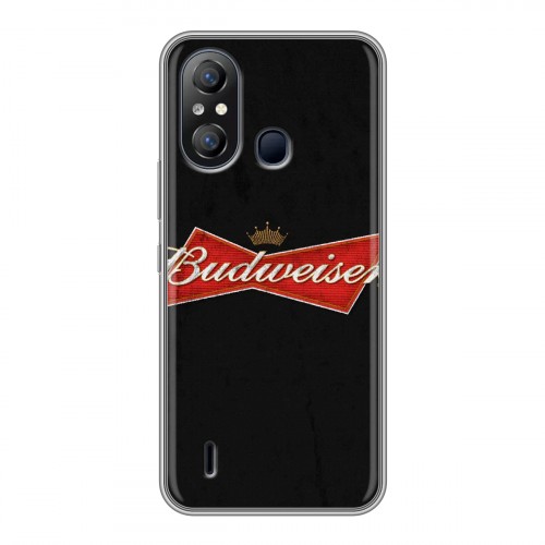 Дизайнерский силиконовый чехол для Itel A49 Budweiser