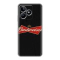 Дизайнерский пластиковый чехол для Realme C53 Budweiser