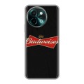 Дизайнерский силиконовый чехол для Vivo Y38 Budweiser