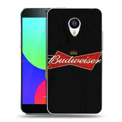 Дизайнерский пластиковый чехол для Meizu MX4 Budweiser