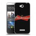 Дизайнерский пластиковый чехол для HTC Desire 616 Budweiser