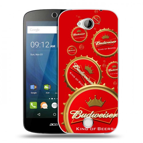 Дизайнерский силиконовый чехол для Acer Liquid Z530 Budweiser