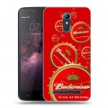 Дизайнерский силиконовый чехол для Homtom HT17 Budweiser