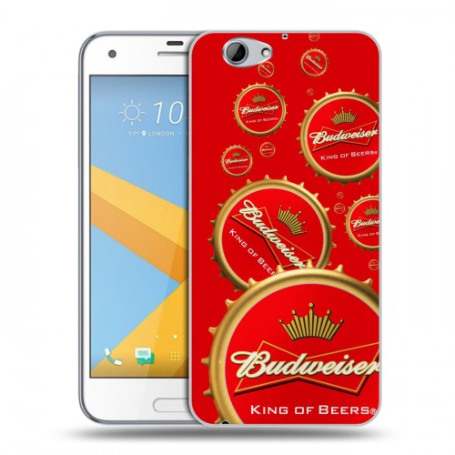 Дизайнерский силиконовый чехол для HTC One A9S Budweiser