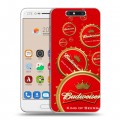 Дизайнерский пластиковый чехол для ZTE Blade V8 Budweiser