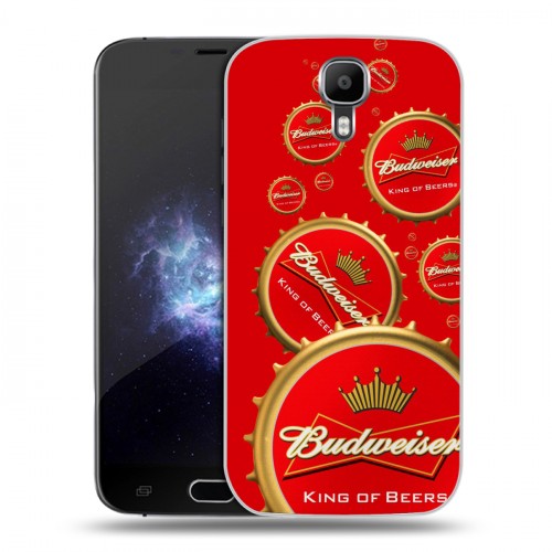 Дизайнерский пластиковый чехол для Doogee X9 Pro Budweiser