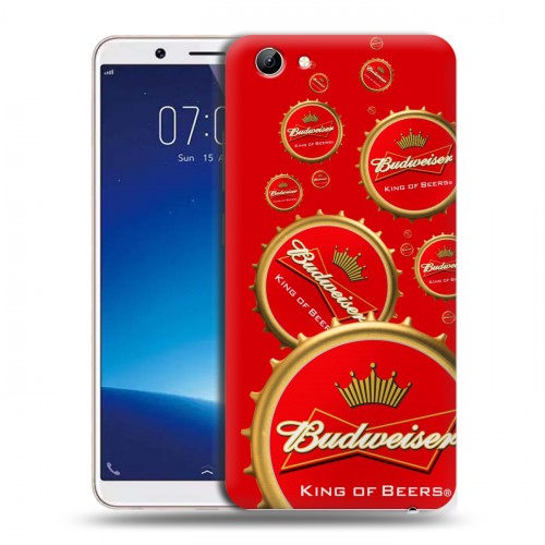 Дизайнерский силиконовый чехол для Vivo Y71 Budweiser