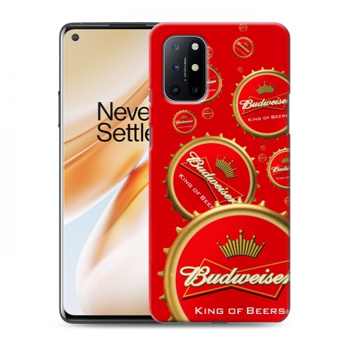 Дизайнерский пластиковый чехол для OnePlus 8T Budweiser