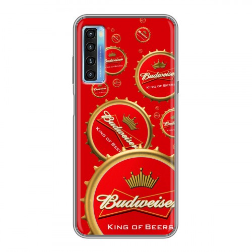 Дизайнерский силиконовый чехол для TCL 20L Budweiser