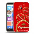 Дизайнерский пластиковый чехол для Nokia Lumia 1320 Budweiser