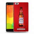 Дизайнерский пластиковый чехол для Xiaomi Mi4i Budweiser