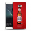 Дизайнерский пластиковый чехол для Huawei Mate S Budweiser