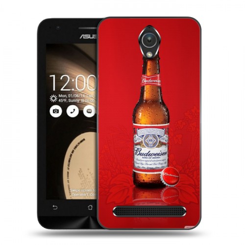 Дизайнерский пластиковый чехол для ASUS Zenfone Go Budweiser