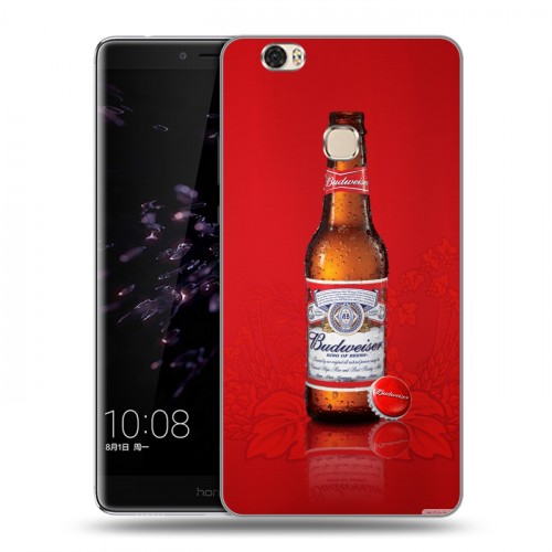 Дизайнерский пластиковый чехол для Huawei Honor Note 8 Budweiser