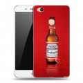 Дизайнерский пластиковый чехол для ZTE Nubia N1 Budweiser