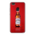 Дизайнерский силиконовый чехол для Huawei P10 Lite Budweiser