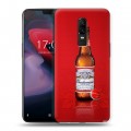 Дизайнерский пластиковый чехол для OnePlus 6 Budweiser