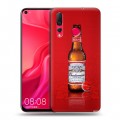 Дизайнерский пластиковый чехол для Huawei Nova 4 Budweiser