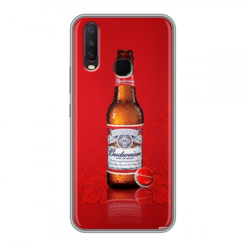 Дизайнерский силиконовый чехол для Vivo Y17 Budweiser