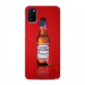 Дизайнерский силиконовый чехол для Samsung Galaxy M30s Budweiser