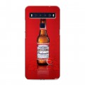 Дизайнерский пластиковый чехол для TCL 10L Budweiser