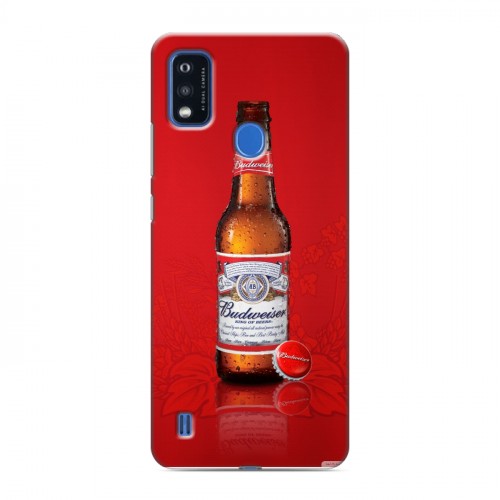 Дизайнерский силиконовый чехол для ZTE Blade A51 Budweiser