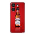 Дизайнерский силиконовый чехол для Itel A60s Budweiser