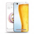 Дизайнерский пластиковый чехол для Xiaomi RedMi 5A Budweiser