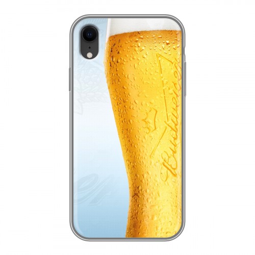 Дизайнерский пластиковый чехол для Iphone Xr Budweiser