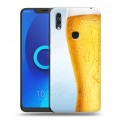 Дизайнерский силиконовый чехол для Alcatel 5V Budweiser