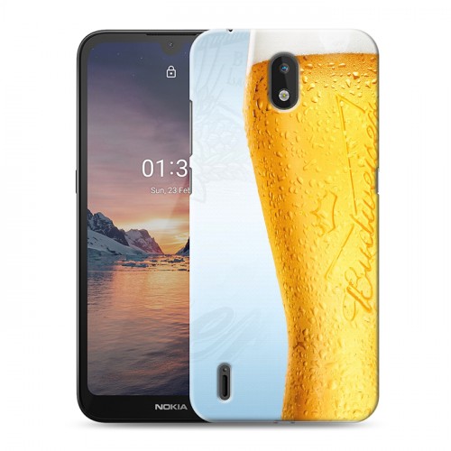 Дизайнерский силиконовый чехол для Nokia 1.3 Budweiser