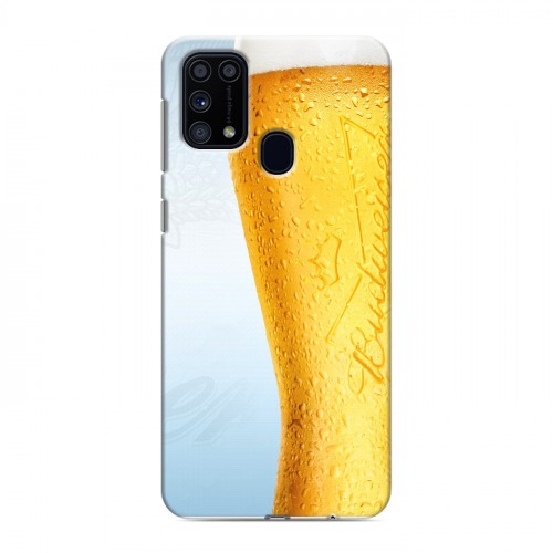 Дизайнерский силиконовый чехол для Samsung Galaxy M31 Budweiser