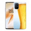 Дизайнерский пластиковый чехол для OnePlus 8T Budweiser