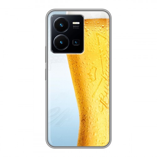 Дизайнерский силиконовый чехол для Vivo Y35 Budweiser