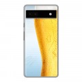Дизайнерский силиконовый чехол для Google Pixel 6a Budweiser