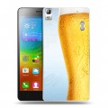 Дизайнерский пластиковый чехол для Lenovo A7000 Budweiser