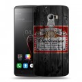 Дизайнерский пластиковый чехол для Lenovo A7010 Budweiser