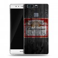 Дизайнерский пластиковый чехол для Huawei P9 Plus Budweiser