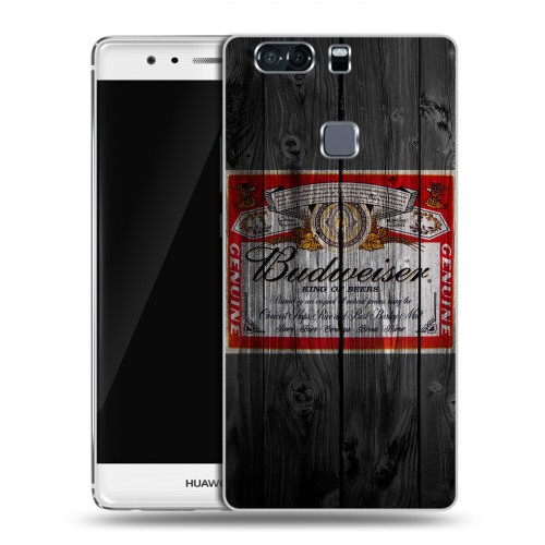 Дизайнерский пластиковый чехол для Huawei P9 Plus Budweiser