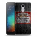 Дизайнерский силиконовый чехол для Xiaomi RedMi Pro Budweiser